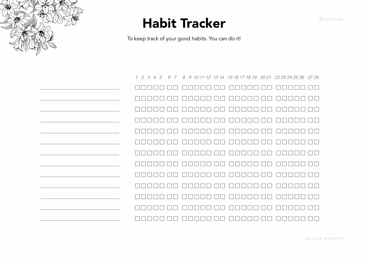 Tracker pages
