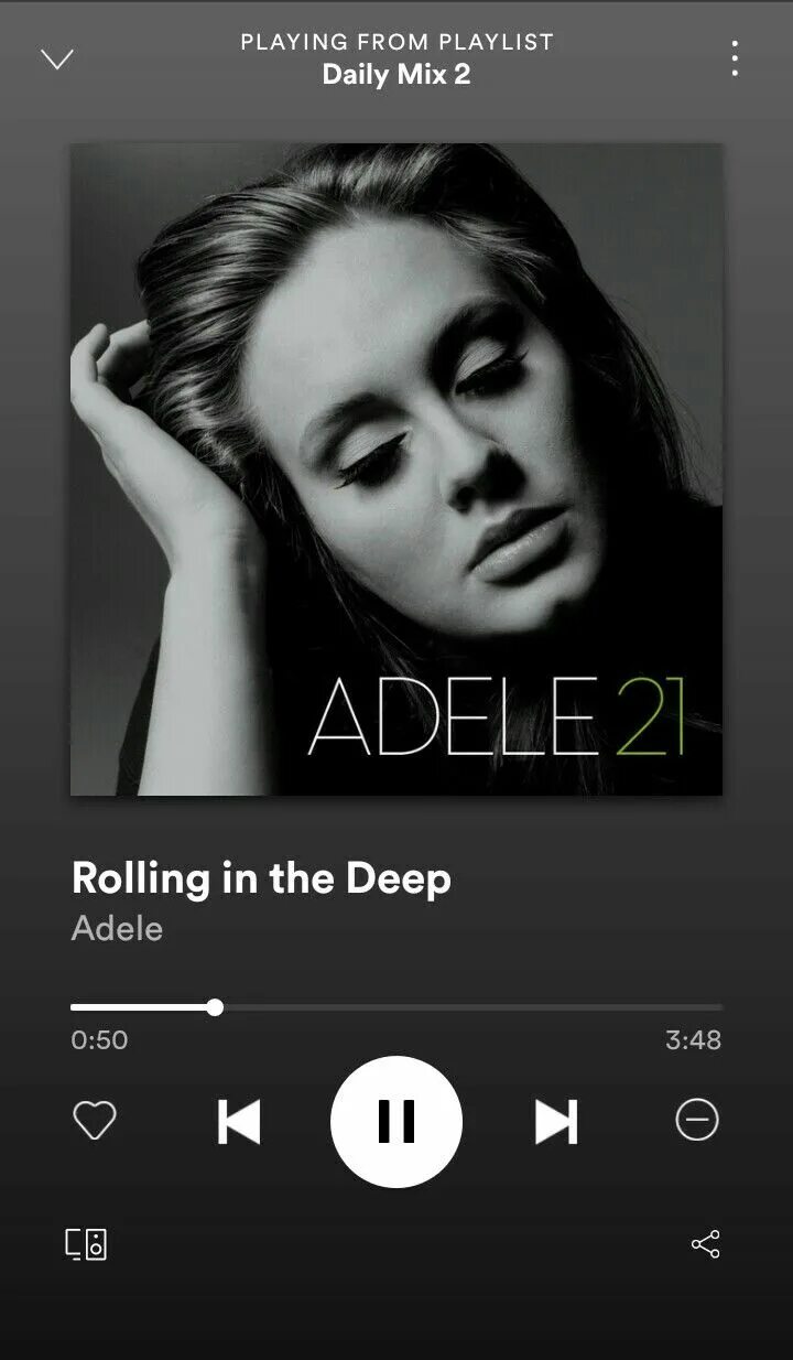 Adele Rolling in the Deep.