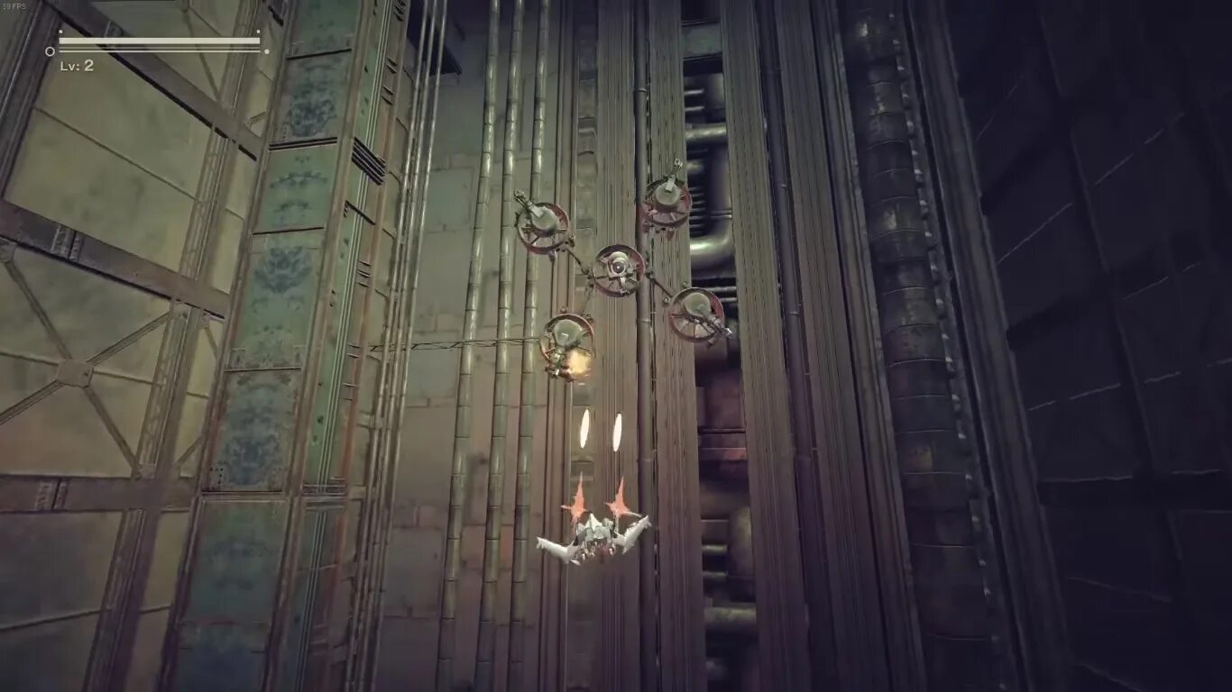 Nier automata пролог. Nier automata gold robots.