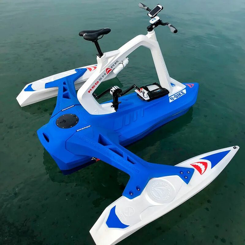 Water bike. Водный велосипед Шарк байк. Велосипед ред Шарк байк. Red Shark Bikes Водный велосипед. Электро катамаран.