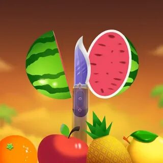 Игра фрукты сверху