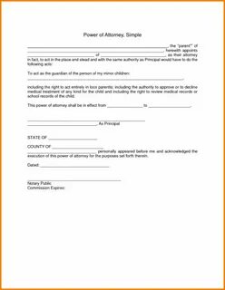 Power of attorney