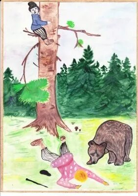 Ним были два товарища. Лев николаевич толстой два товарища. иллюстрация к басне толстого два товарища. толстой два товарища 2 класс. басня л н толстого два товарища.