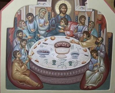 Иконы тайной вечери православные