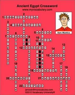 Египетский кроссворд