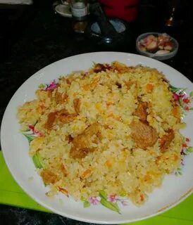 Домашний рассыпчатый плов с курицей