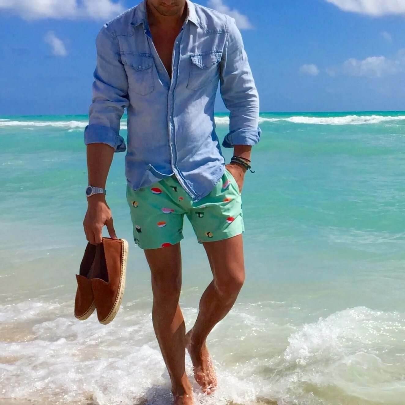 Море шорты. Мужская летняя одежда. Пляжный образ для мужчин. Стильная летняя одежда для мужчин. Одежда для моря мужская.
