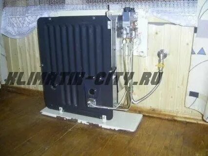 Как установить газовый конвектор