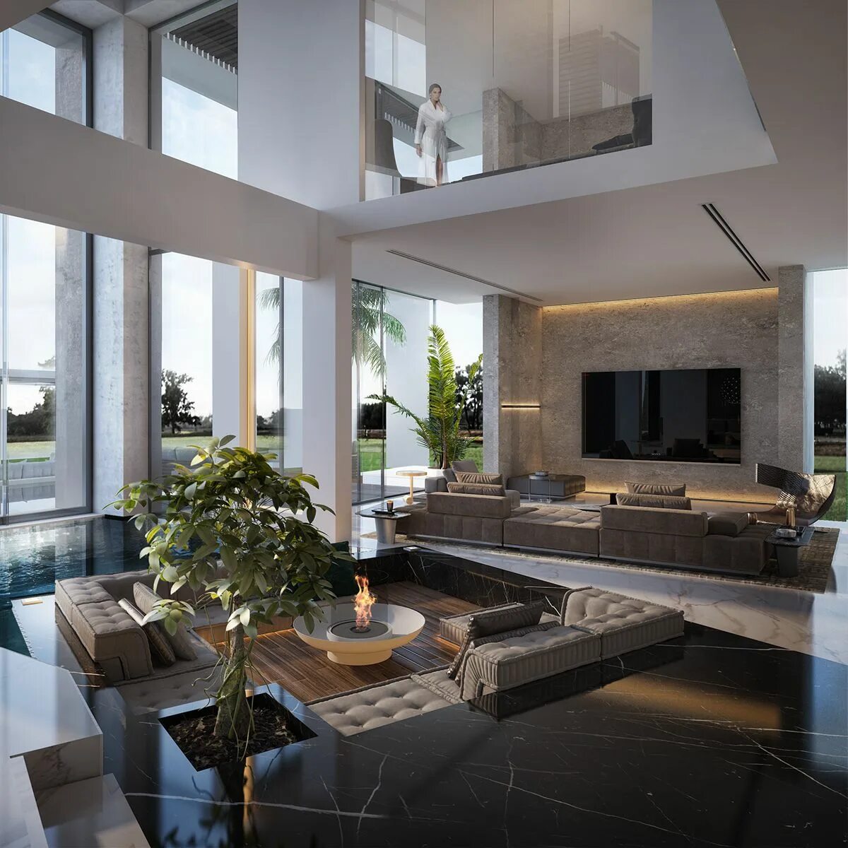 This is largest room in the house