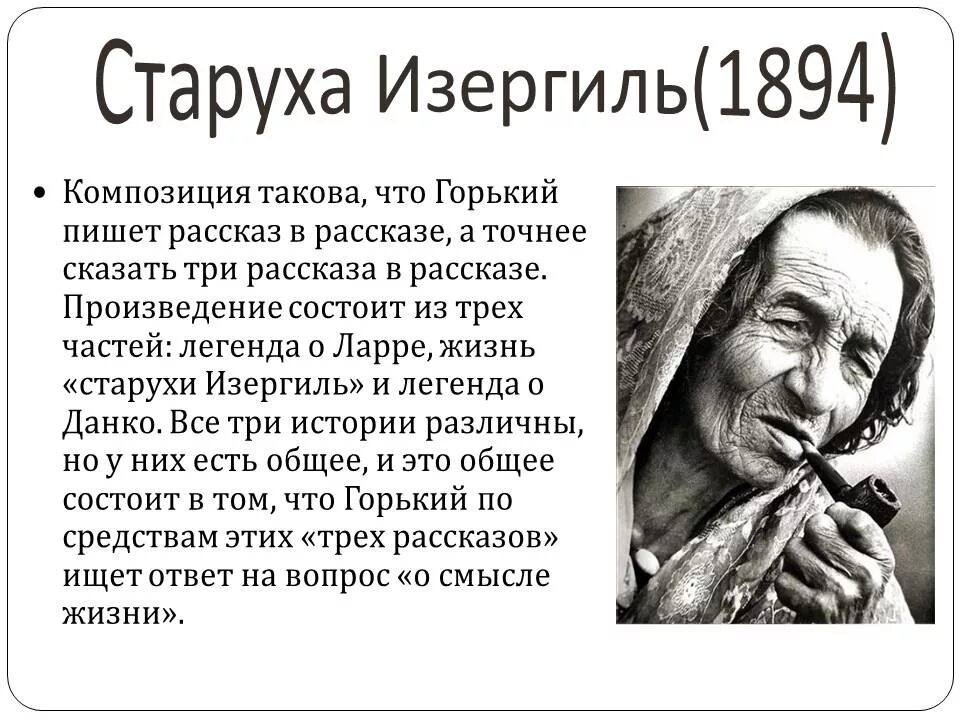 Горький писатель старуха Изергиль. История старухи Изергиль Горький. М Горький старуха Изергиль краткое.