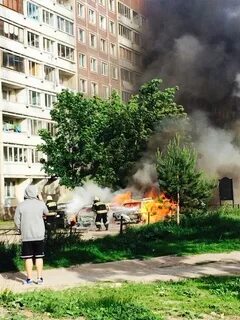 Пожар в колпино сегодня