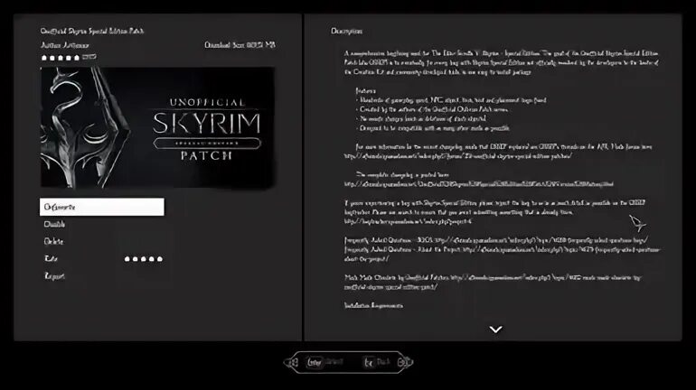 Skyrim special edition patches. Skyrim special edition patches