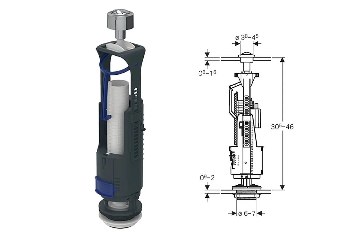 Сливной клапан Geberit Type 240 136.912.21.2. Сливной механизм Geberit Type 240. Сливной механизм, клапан Geberit двойной смыв 136.909. Сливной механизм Geberit Impuls Basic 230 136.909.21.2. Регулировка сливной арматуры