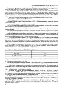 Когда следует проводить гидравлическое испытание сосудов