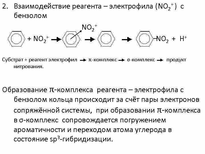 Реагенты бензола