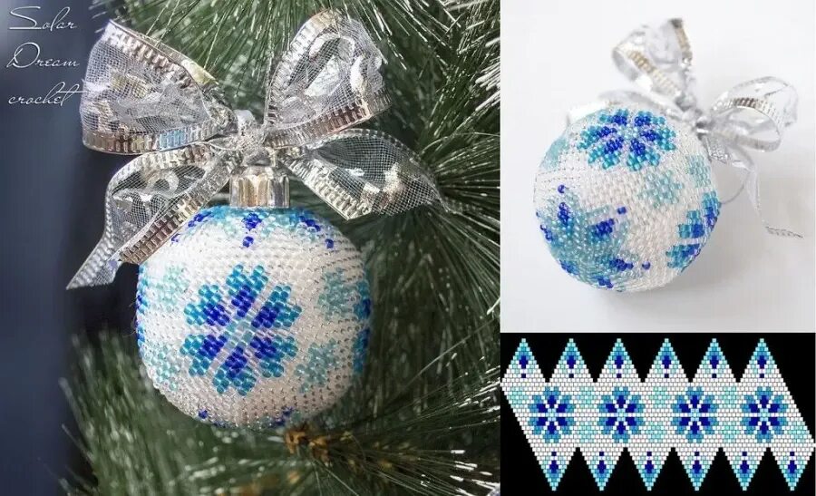 Вязаный шар из бисера. Новогодние игрушки обвязанные бисером. елочные шары из бисера крючком. новогодний шар из бисера схема. шарики из бисера схемы новогодние шары.