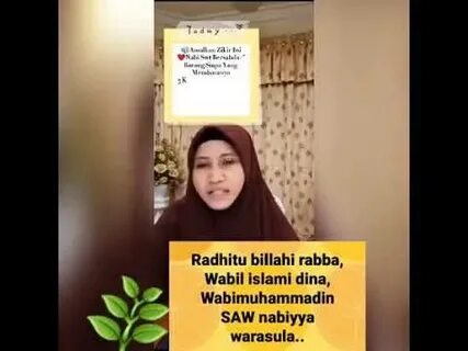 Radhitu billahi rabba