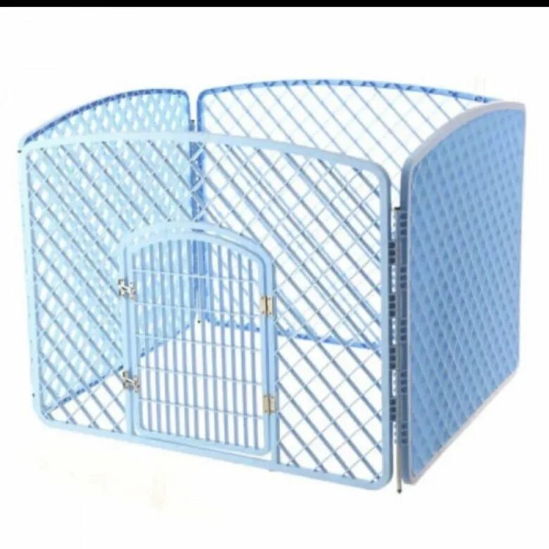 Вольер пластиковый. Вольер для собак, пластиковый (100×75 см), белый. dogland вольер для собак. zooone вольер (манеж). клетка для собак разборная на колесах 100х73х70см клс-8.