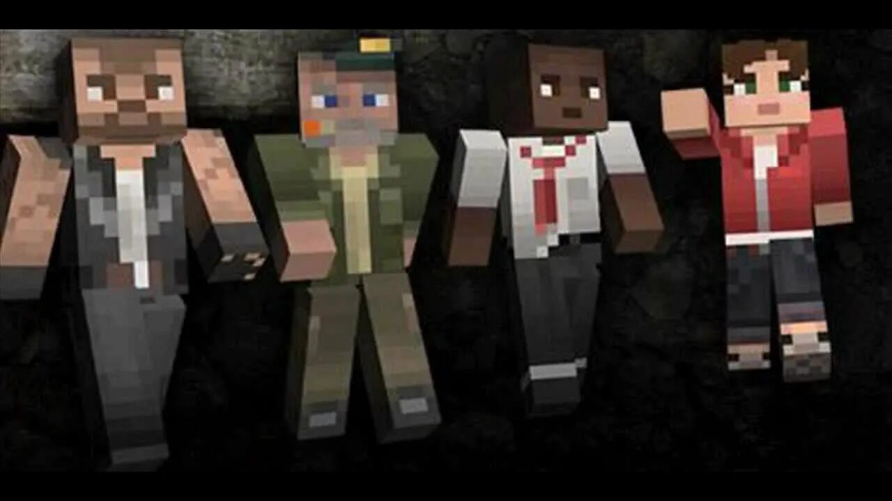 Скин dead. Minecraft left 4 Dead. Left 4 Dead майнкрафт.