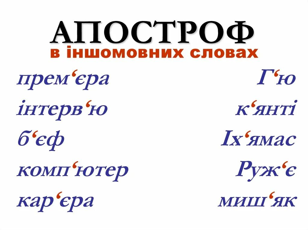Апостроф после. Апостроф. Апостроф в русском языке примеры. Апостроф в тексте. Слова с апострофом.