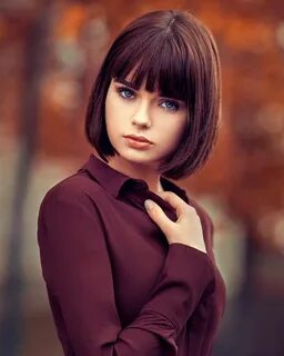 Красивые девушки с каре