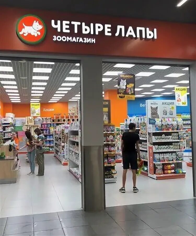 Подарочная карта четыре лапы
