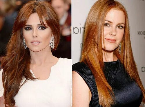Attractive Karen Gillan Custom Hairstyle Long Layered Loose Wavy Red 100% Human 