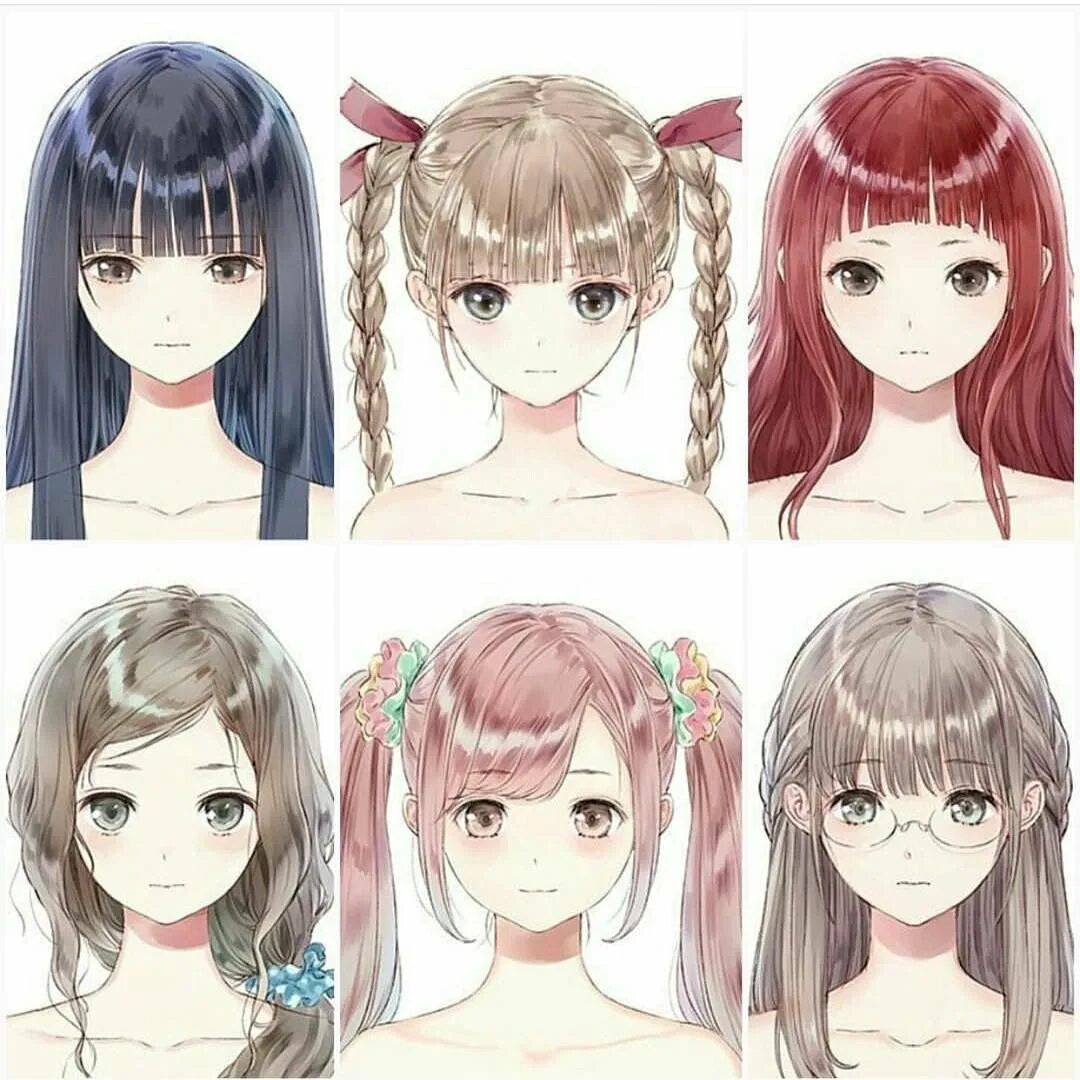 Челка референс. Аниме причёски женские. Anime hair покрас. Аниме каре прическа референс. Челка референс.