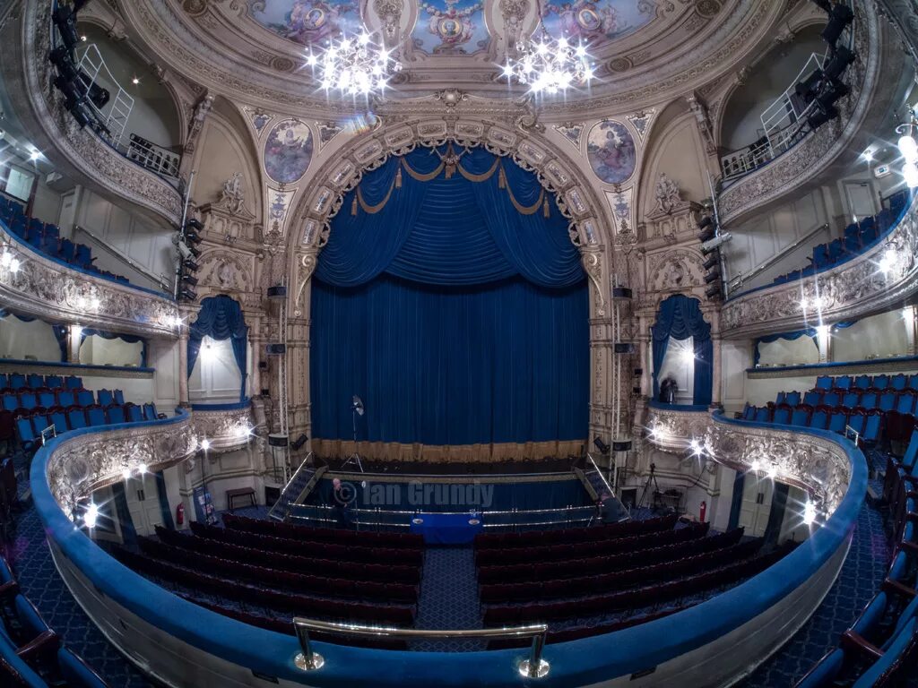 Stalls stage balcony