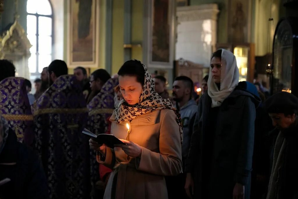 Чин пассии. Хор Покровского женского монастыря. Чин пассии в великий пост