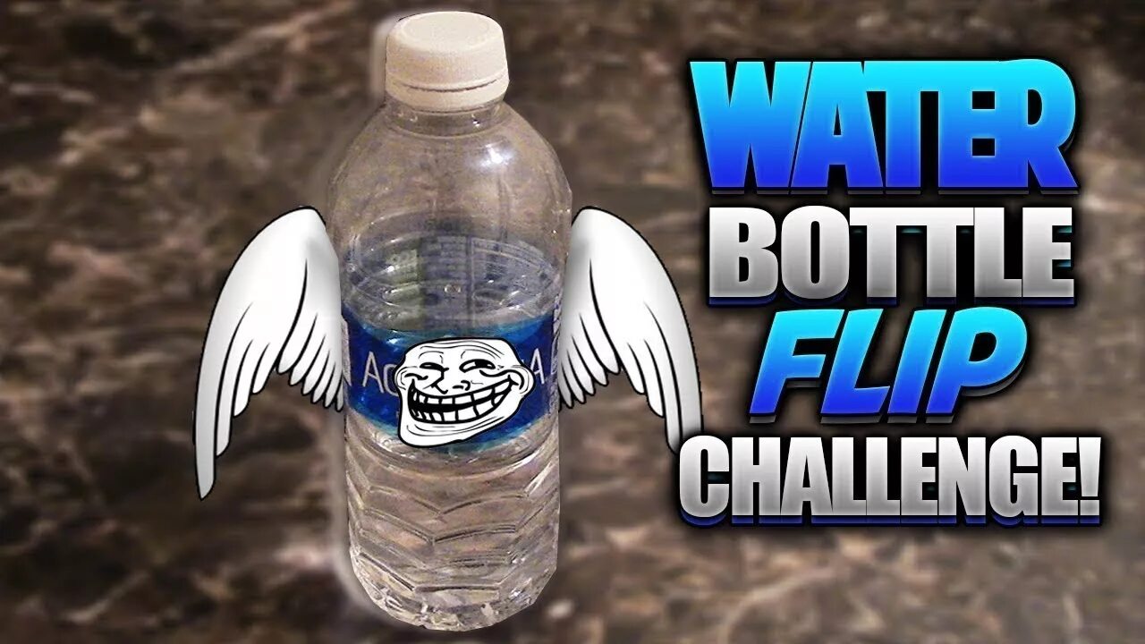 Bottle flip challenge