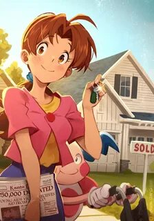 khyleri,artist,Delia Ketchum,Pokemon Characters,Pokmon,Покемоны,фэндомы,Ash...