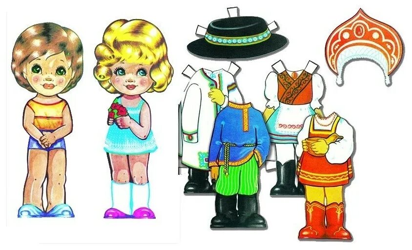 бумажные куклы с одеждой для вырезания. плоскостные куклы с одеждой. одежда для кукол. игра наряди куклу для девочек. бумажные куклы.