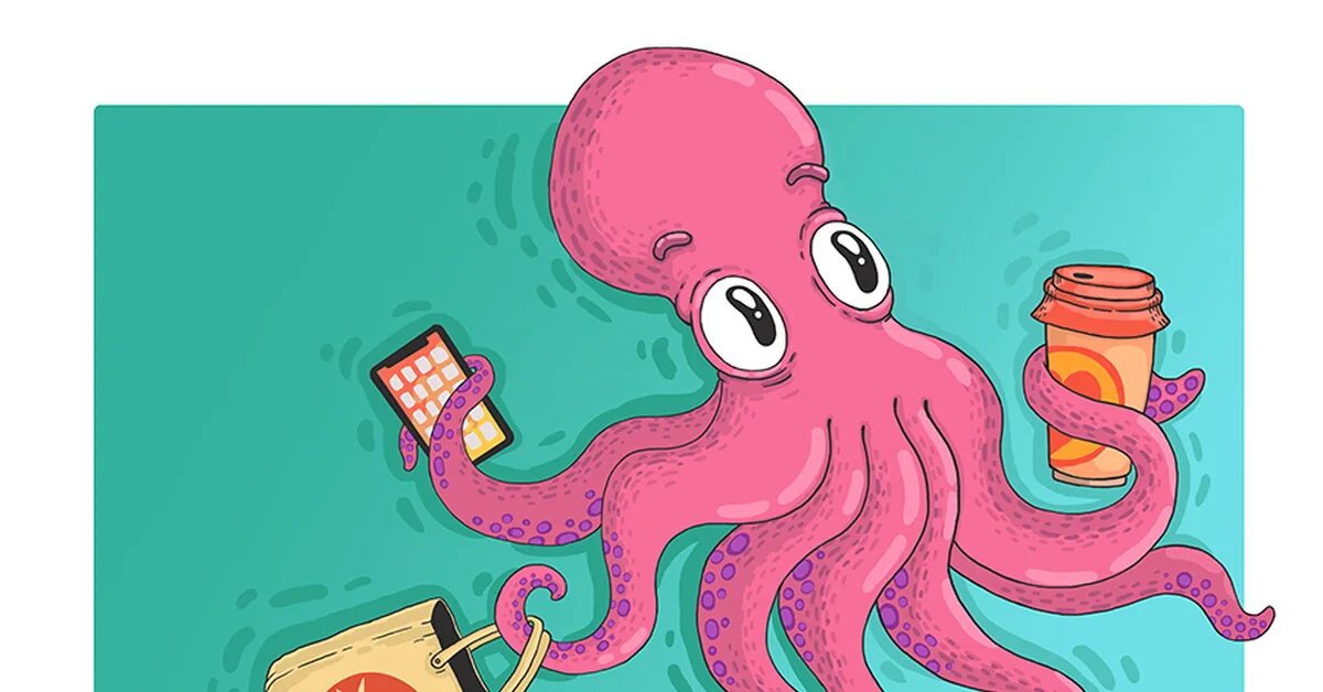 Как правильно писать осьминог или осьминог. Осьминог иллюстрация. смешной осьминог. милый осьминог. смешные осьминожки.
