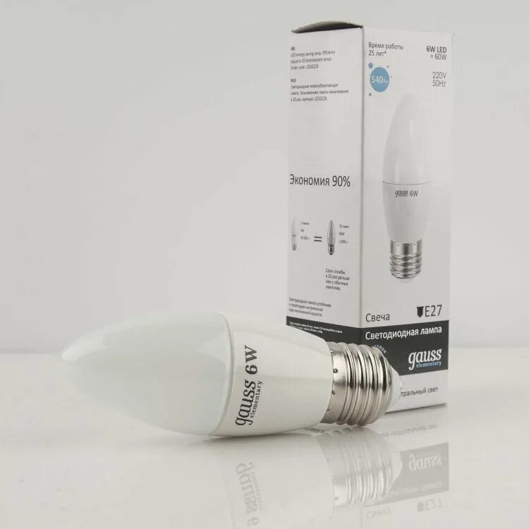 лампа gauss elementary 63225. Gauss лампы e14 свеча. лампа gauss filament 105802004. лампа gauss led elementary candle 6w e27 4100k. лампа gauss 6w.