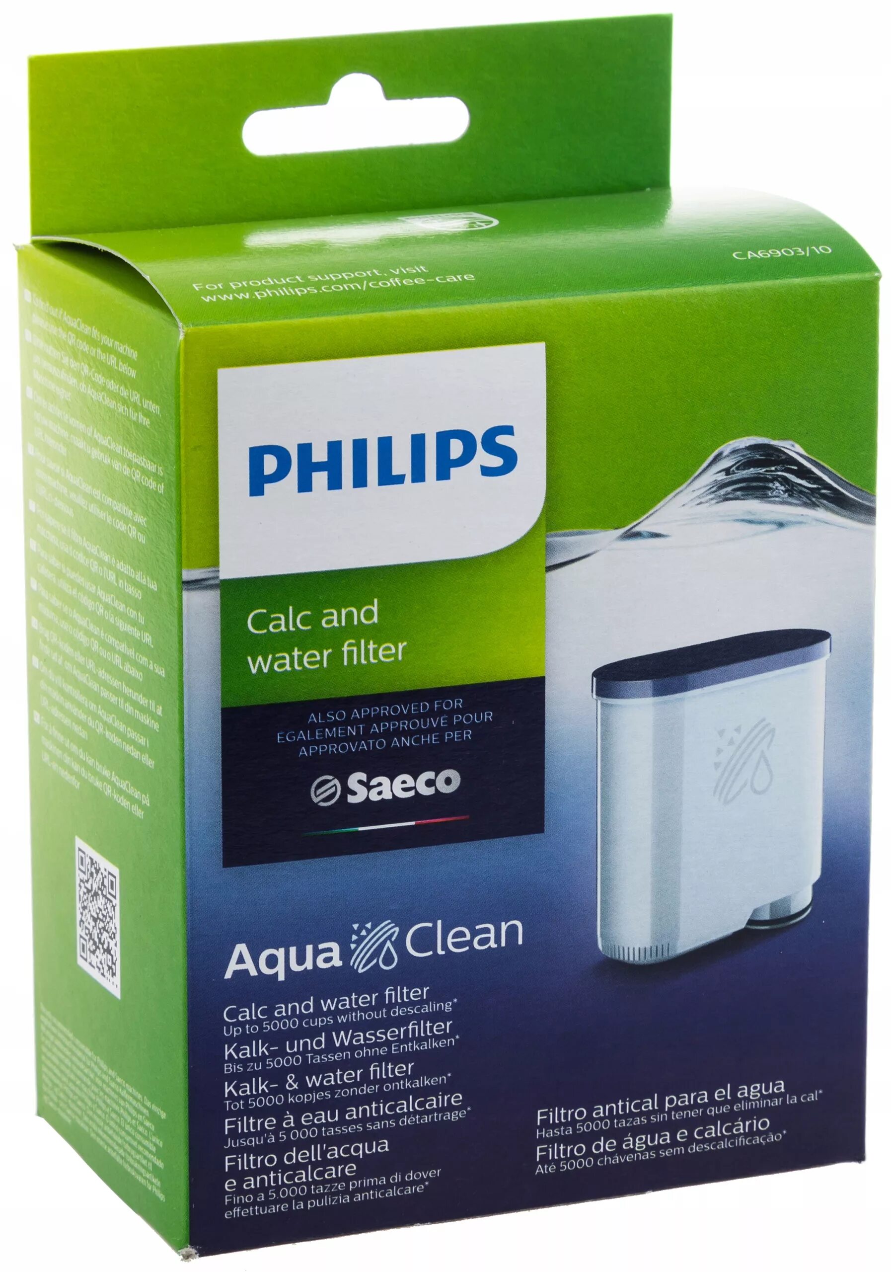 Фильтр для кофемашины Philips ca6903/10. Фильтр Philips Saeco AQUACLEAN CA 6903/10. AQUACLEAN ca6903. Фильтр для кофемашины Philips AQUACLEAN. Аналог филипс