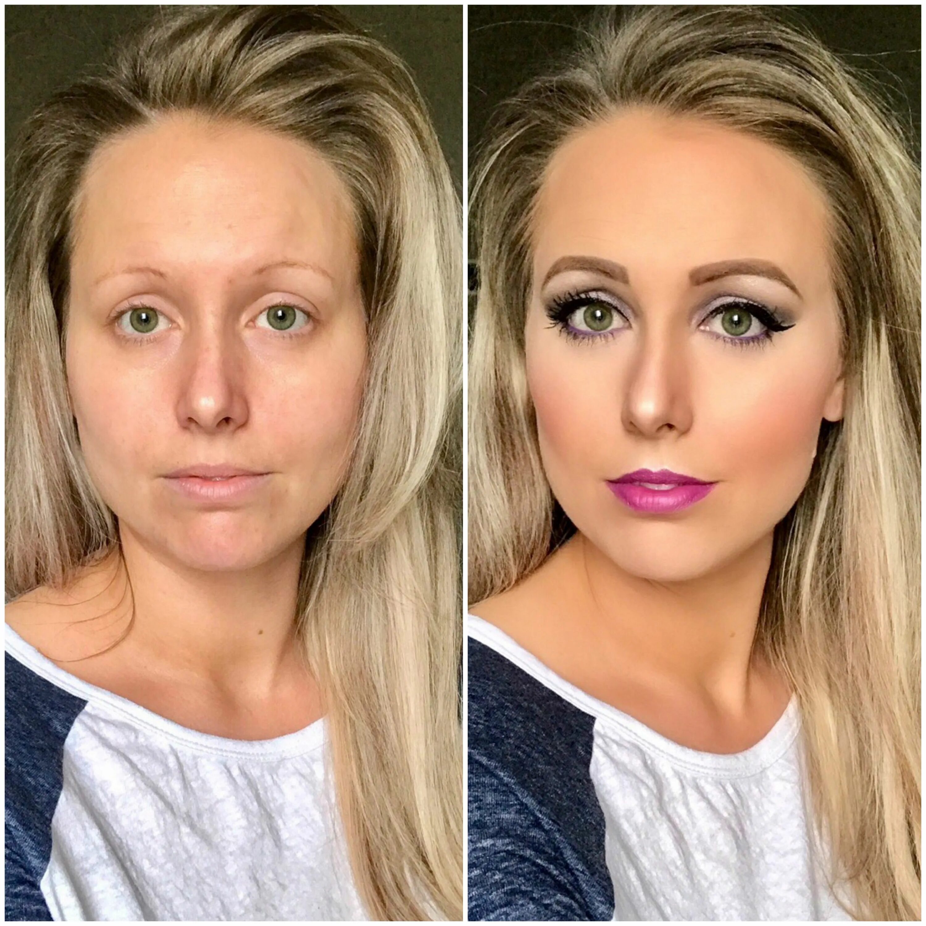 Как изменить внешность. Натуральный макияж до и после. Естественный макияж до и после. Женщины до и после макияжа. Проф макияж до и после.