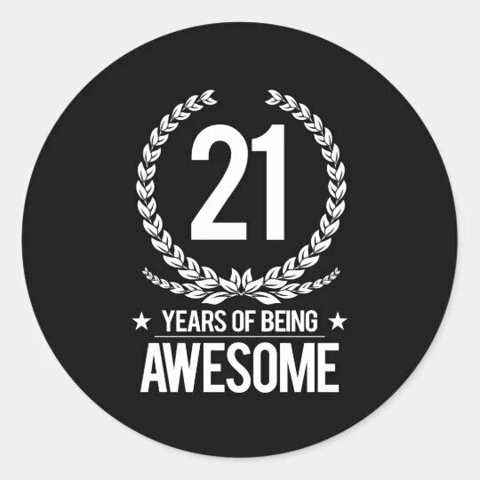 27 День рождения. 50 Years of being Awesome вектор. 21 Years of being Awesome. 40 Years of being Awesome. Class rounded