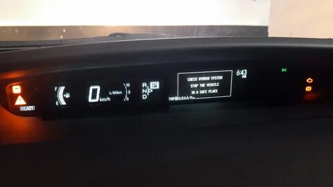 Ошибки prius 30