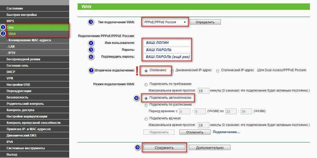 Что такое pppoe. PPPOE соединение на роутере TP-link. Параметры PPPOE. Что такое PPPOE соединение на роутере. TP link настройка PPPOE.