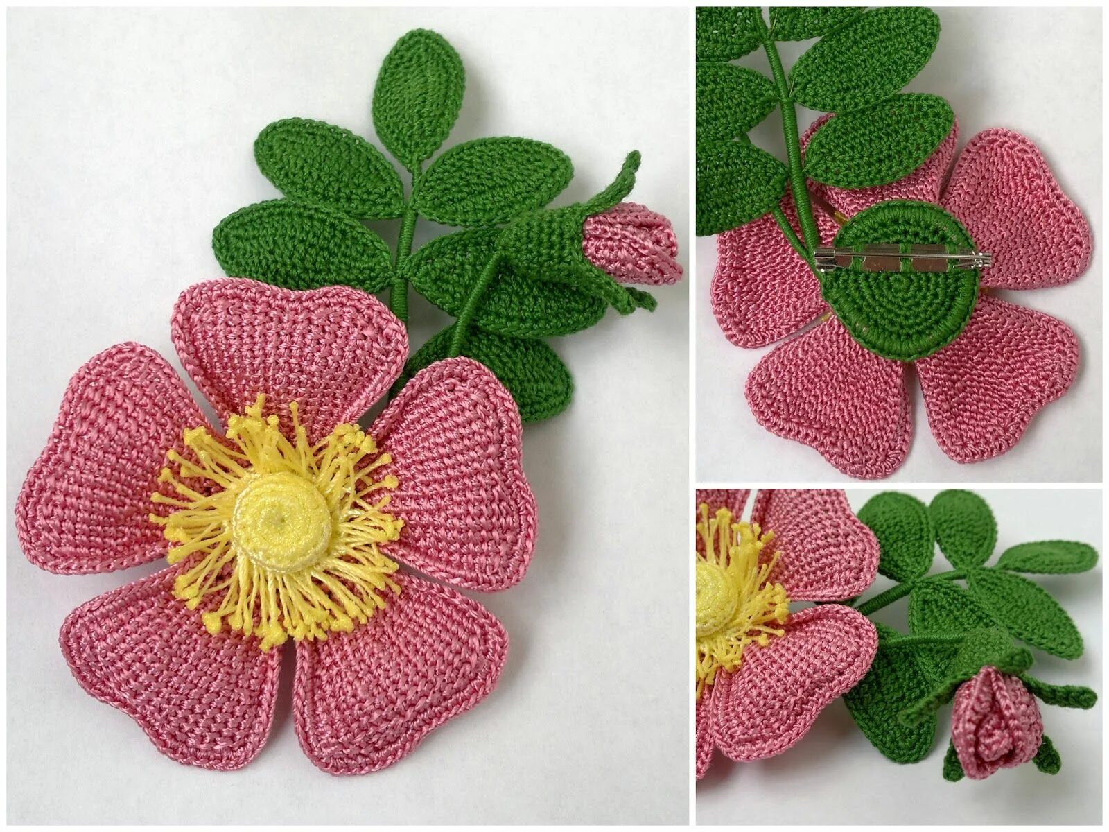 Вязаные цветочки. Вязаные цветы. Цветы крючком подробно. Цветы из пряжи крючком для начинающих со схемами. Схемы вязания крючком цветов для шапок.