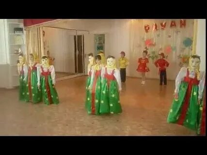 Танец матрешек в детском саду в средней