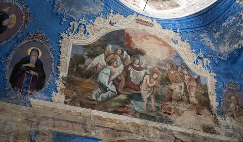 Не заметь реставратор трещины древнейшие фрески