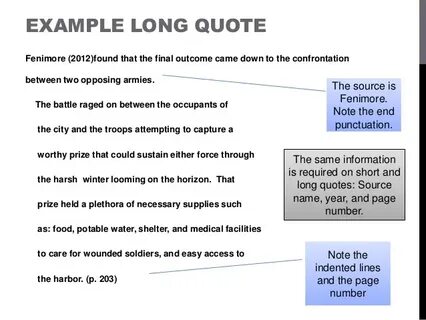 Is an example of long