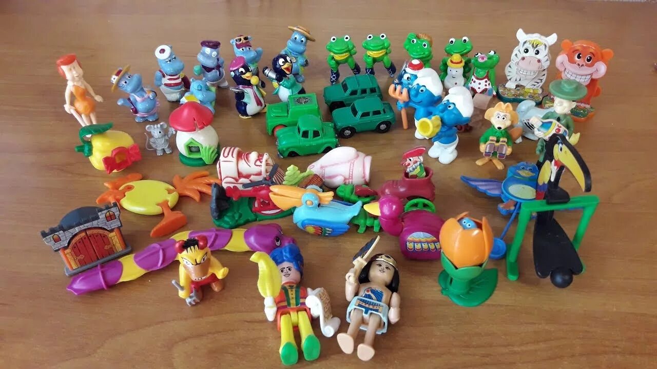 Коллекции игрушек купить. Игрушки из Киндер сюрприза. Киндер сюрприз игрушки. Игрушки с киндера сюрприза. Игрушки из кидерсюрпирза.