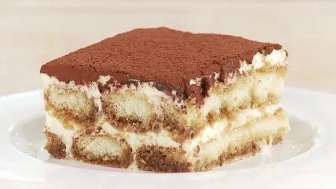 Тирамису без яиц и маскарпоне