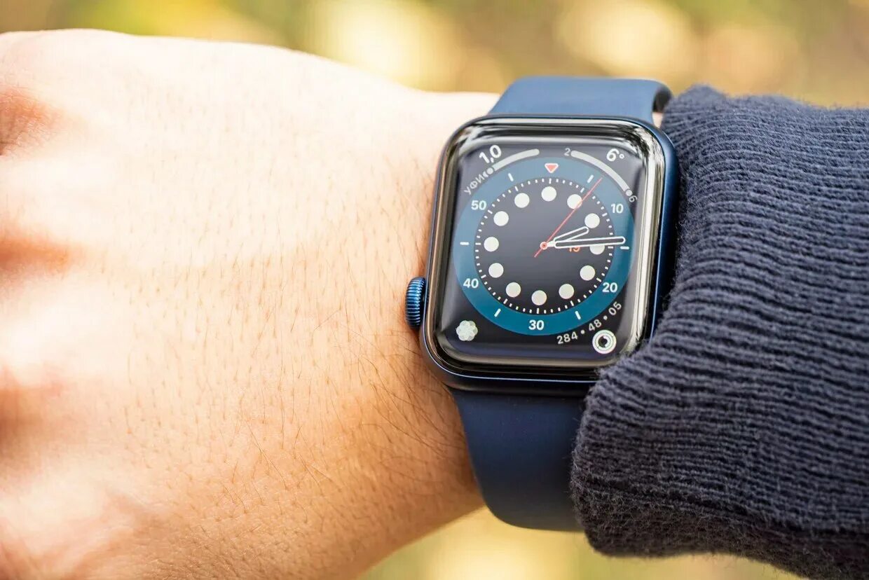 Apple watch 9 blue