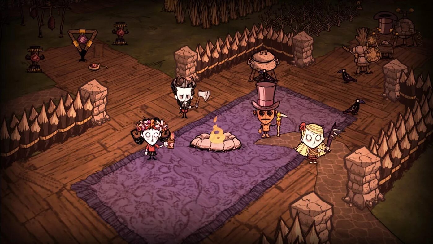 Don t Starve together. Don t Starve игра. Игра донт старв тугезер. Don't Starve Mega Pack 2020.