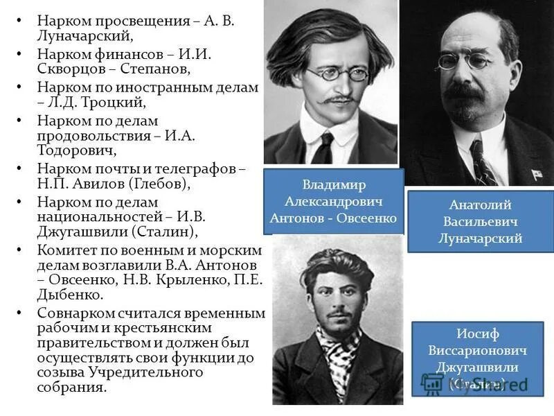 Нарком иностранных дел 1920. Нарком по делам национальностей. Троцкий нарком иностранных дел годы. Первым наркомом просвещения