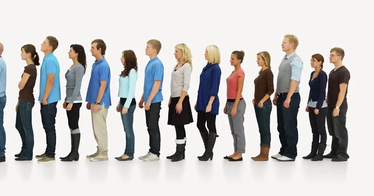 Because people need people. Люди в очереди. Поток клиентов. Очередь клиентов. Много клиентов.